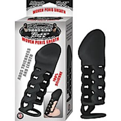 Mack Tuff Woven Penis Sheath  - Black