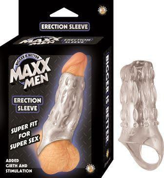 Maxx Men Erection Sleeve - Clear