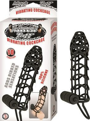 Mack Tuff Vibrating Cockcage - Black