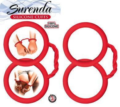 Surenda Silicone Cuffs - Red