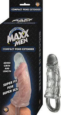 Maxx Men Compact Penis Sleeve - Clear