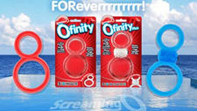 Ofinity Double Ring Assorted Assorted Colors 6 Ct