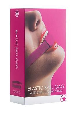 Elastic Ball Gag- Pink