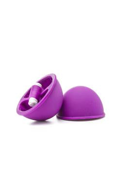 Vibrating Suction Cups with Vibrating Bullets - Purple