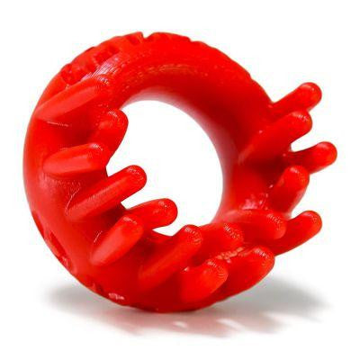 Fuckler Tickler Cockring Oxballs - Red