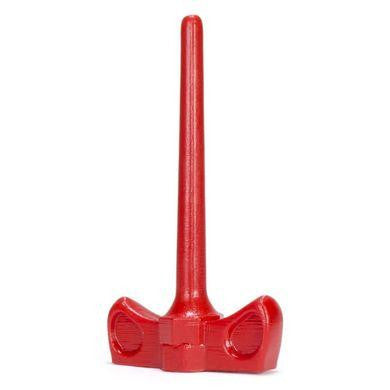 Dick Screws Spike Large Smooth Cockplug - Red