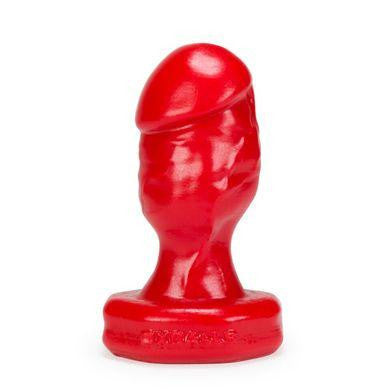 Honcho-1 Small Stumpy Dick Shape Buttplug - Red