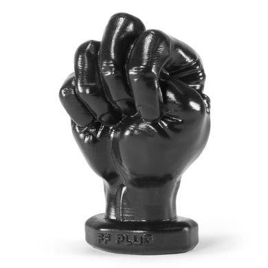 Ff-plug-2 Fist Shape Buttplug - Medium - Black