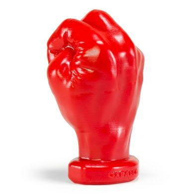 Ff-plug-2 Fist Shape Buttplug - Medium - Red