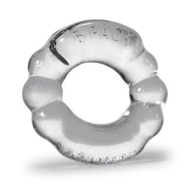 6-pack Cockring Atomic Jock -  Clear