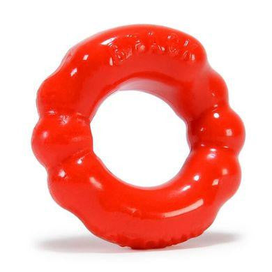 6-pack Cockring Atomic Jock - Red Solid