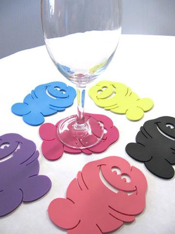 Bachelorette Pecker Coasters - 6 Pack