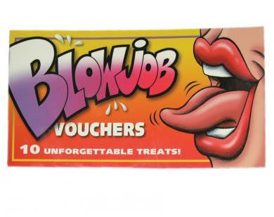 Blowjob Vouchers