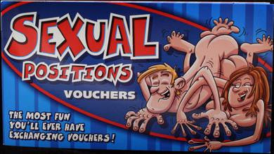 Sexual Positions Vouchers - Each