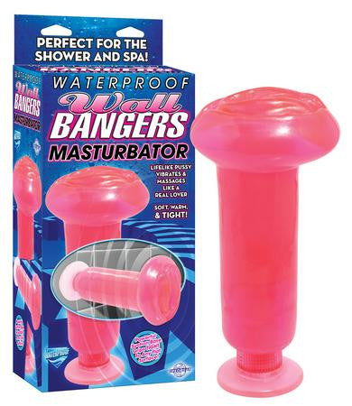 Waterproof Wall Bangers Masturbator - Pink