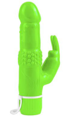 Neon Luv Touch Rabbit Vibe -  Green