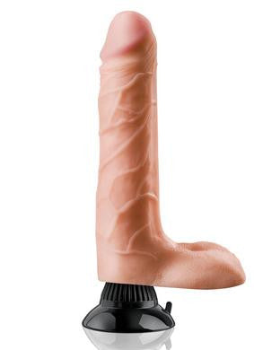 Real Feel Deluxe No.6 8.5-inch  - Flesh