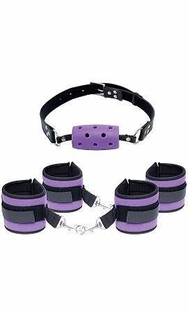 Fetish Fantasy Series Purple Pleasure Set - Purple