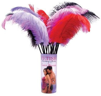 Fetish Fantasy Love Plumes 12 Piece Display