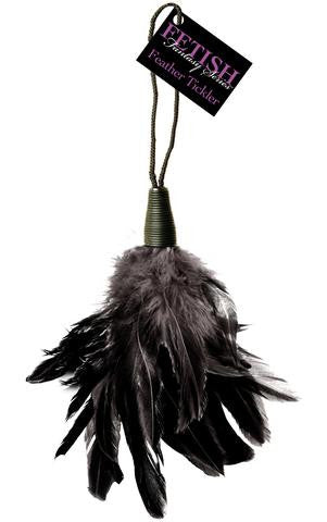 Fetish Fantasy Series Feather Tickler - Black