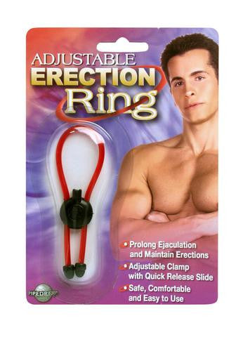 Soft Rubber Erection Ring - Red