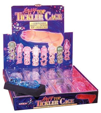 Happy Top Tickler Cage - Display of 8