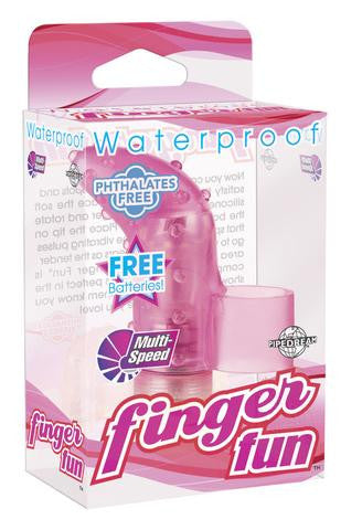 Waterproof Finger Fun - Pink