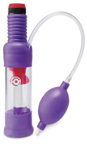 Pump Worx Head Job Vibrating Power Pump - Purple