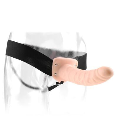 Fetish Fantasy Series 8-Inch Hollow Strap-On - Flesh