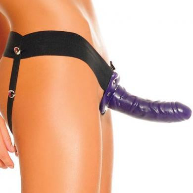 Fetish Fantasy Series Beginner's Hollow Strap-On - Purple