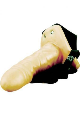 Fetish Fantasy Glow-In-The-Dark Vibrating Hollow Strap-On