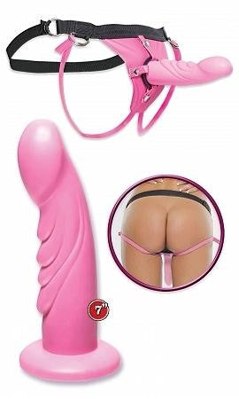 Fetish Fantasy Series Silicone Strap-On - Pink