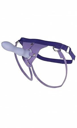 Fetish Fantasy Series Silicone Strap-On - Purple