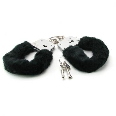 Fetish Fantasy Series Beginner's Furry Cuffs - Black