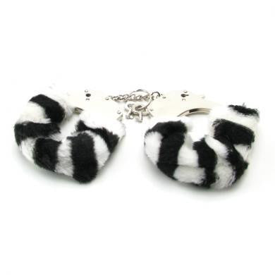 Fetish Fantasy Series Furry Love Cuffs - Zebra