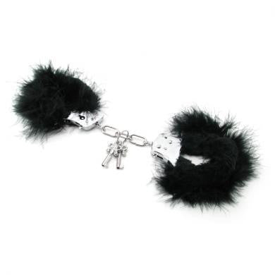 Fetish Fantasy Series Feather Love Cuffs - Black