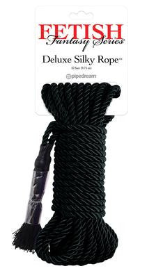 Fetish Fantasy Series Deluxe Silky Rope - Black