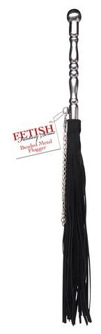 Fetish Fantasy Series Beaded Metal Flogger