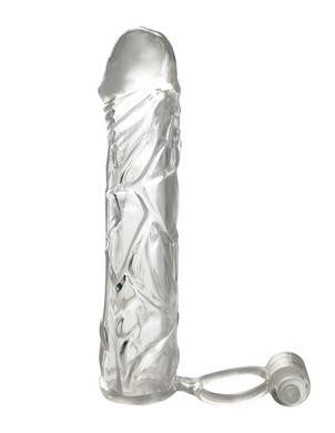 Fantasy X-tensions Vibrating  Super Sleeve - Clear