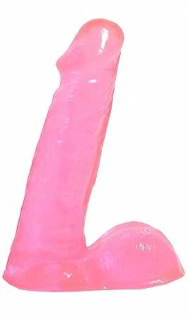 Basix Rubber Works - 6-inch Dong - Pink