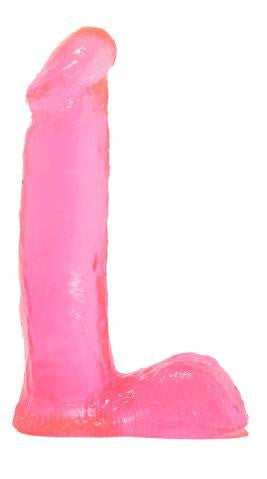 Basix Rubber Works - 7.5-inch Dong - PInk