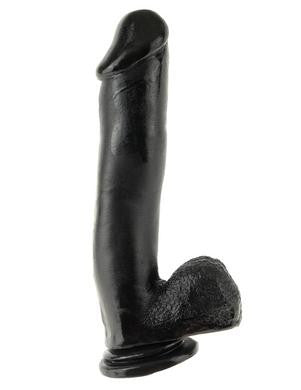 Basix Rubber Works 12 Inch Mega Dildo - Black