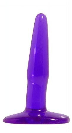 Basix Rubber Works - Mini Butt Plug - Purple