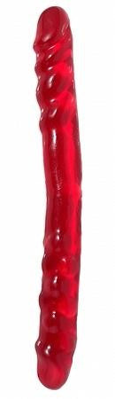 Basix Rubber Works - 16-inch Double Dong - Red