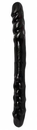 Basix Rubber Works - 16-inch Double Dong - Black