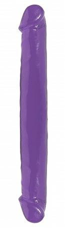 Basix Rubber Works - 12-inch Double Dong - Purple