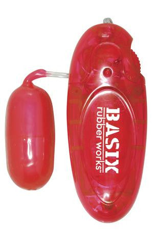 Basix Rubber Works - Jelly Egg - Red