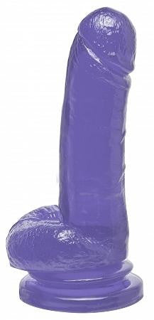 8-inch Suction Cup Dong - Purple