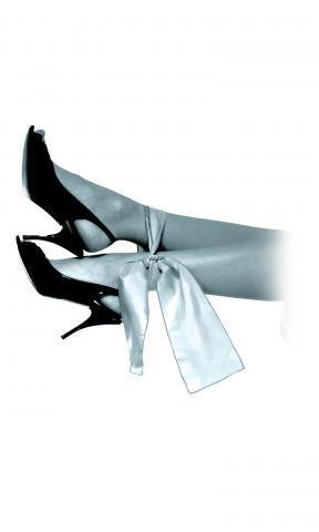 Fetish Fantasy Series Limited Edition Grey Silk Ties