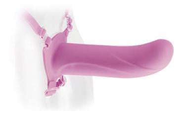 Fetish Fantasy Elite 6-Inch Hollow Strap-On - Pink